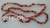 Perles Agates rouges naturelles, agate rouge, chips, grade A, 5-8mm Vendu par brin